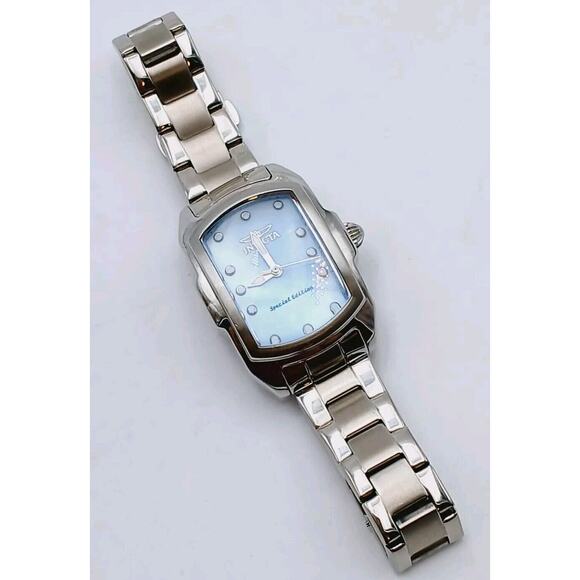 INVICTA Special Edition LUPAH 23170 Stainless Steel Rectangle Dial Watch Blue - Picture 4 of 15